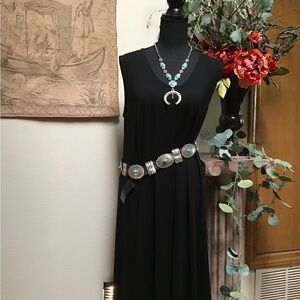 Eileen Fisher Black Maxi Dress